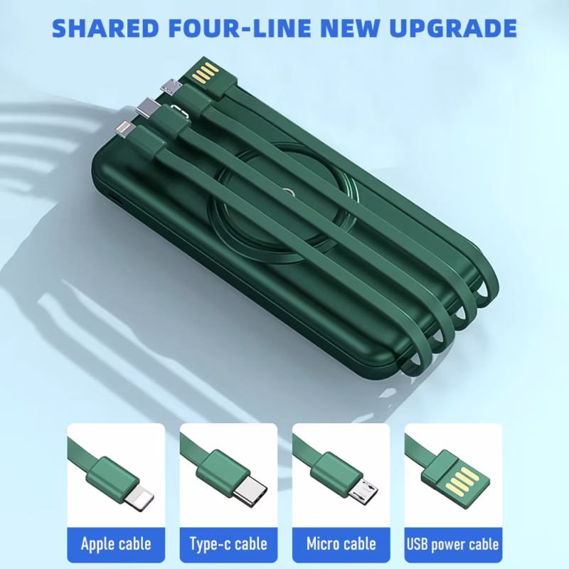 S43eab411987e42a68c06ff9c2db49f2ck 20000mAh Wireless Power Bank Fast Charging for Iphone 13 14 15 Xiaomi Samsung