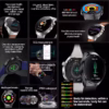 Nursing Grade Smart Watch Blood Oxygen Blood Lipid Uric Acid ECG+PPG Body Temperature