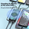 Se64cb93ae95d4b04b22691c27c819f69N 20000mAh Wireless Power Bank Fast Charging for Iphone 13 14 15 Xiaomi Samsung