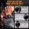 Nursing Grade Smart Watch Blood Oxygen Blood Lipid Uric Acid ECG+PPG Body Temperature
