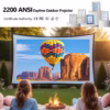Scf2cac5f233a47c9867f47d3b51bc7c83 4K Beamer Projector for Movies 2200 ANSI Auto Focus Native Full HD 5G Wifi Android TV