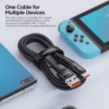 Toocki 100W 6A USB C données de charge rapide câble USB Type C pour Huawei Honor Oneplus Realme Xiaomi Samsung